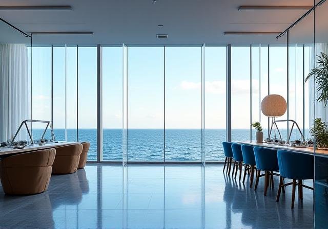 Coastara Consulting office overlooking the UK coast